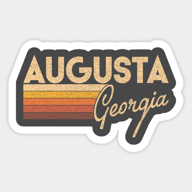 Augusta Georgia - Augusta Georgia - Sticker | TeePublic